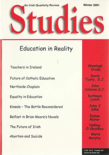 Studies: An Irish Quarterly Review Volume 90 Number 360 Winter 2001 (Studies: An Irish Quarterly Review)