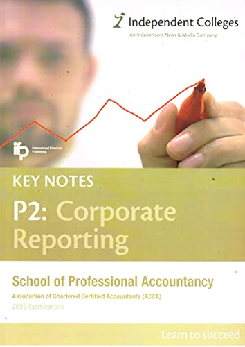 ACCA P2 (UK) Corporate Reporting Key Notes: Paper P2