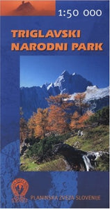 Triglav National Park Map - Triglavski Narodni Park