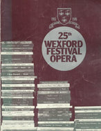 25th Wexford Festival Opera programme - 1951-1976