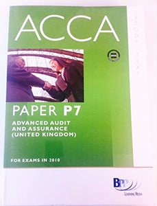 ACCA - P7 Advanced Audit and Assurance (GBR): Study Text