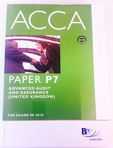 ACCA - P7 Advanced Audit and Assurance (GBR): Study Text