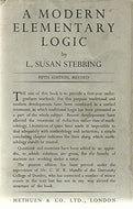 A Modern Elementary Logic ... Fifth edition, revised by C. W. K. Mundle