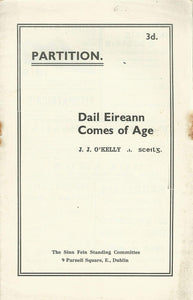 Partition: Dail Eireann comes of age