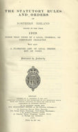 Northern Ireland Statutory Rules and Orders, 1929 - The Statutory Rules and Orders of Northern Ireland