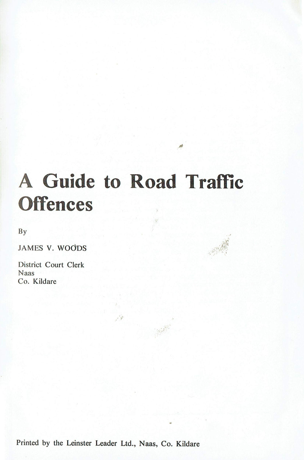 A Guide to Road Traffic Offences