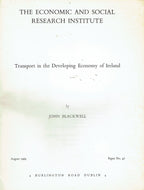 Transport in the Developing Economy of Ireland (General research)