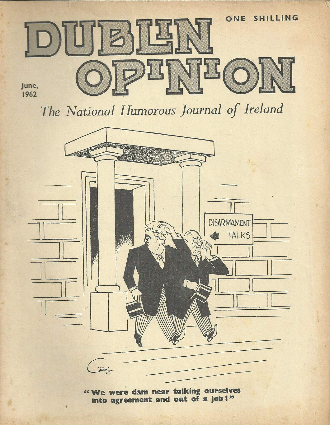 Dublin Opinion - June, 1962 - The National Humorous Journal of Ireland