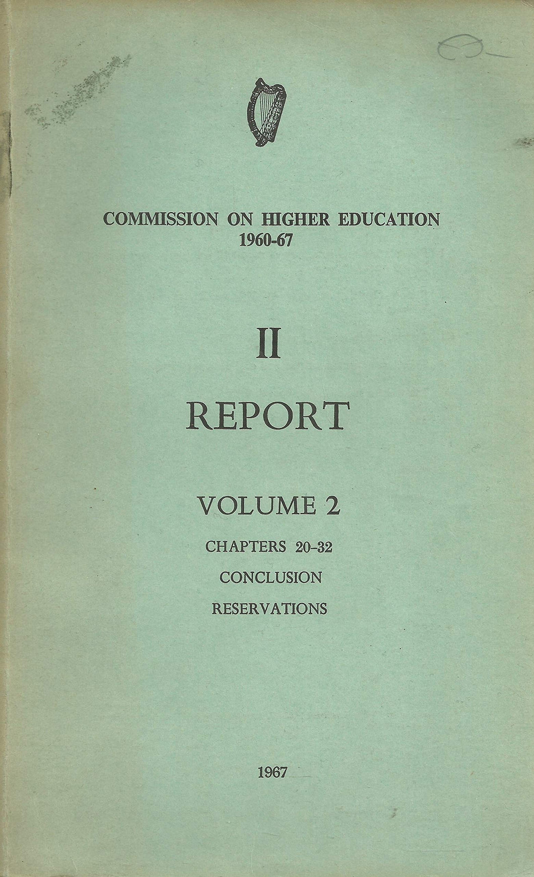 Commission on higher education 1960-67