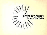 Abstractionists From Chicago: An Exhibition of Paintings and Sculpture by Abstractionists from Chicago, Ukrainian Institute of Modern Art, Chicago, Illinois, March 23-May 6 1979