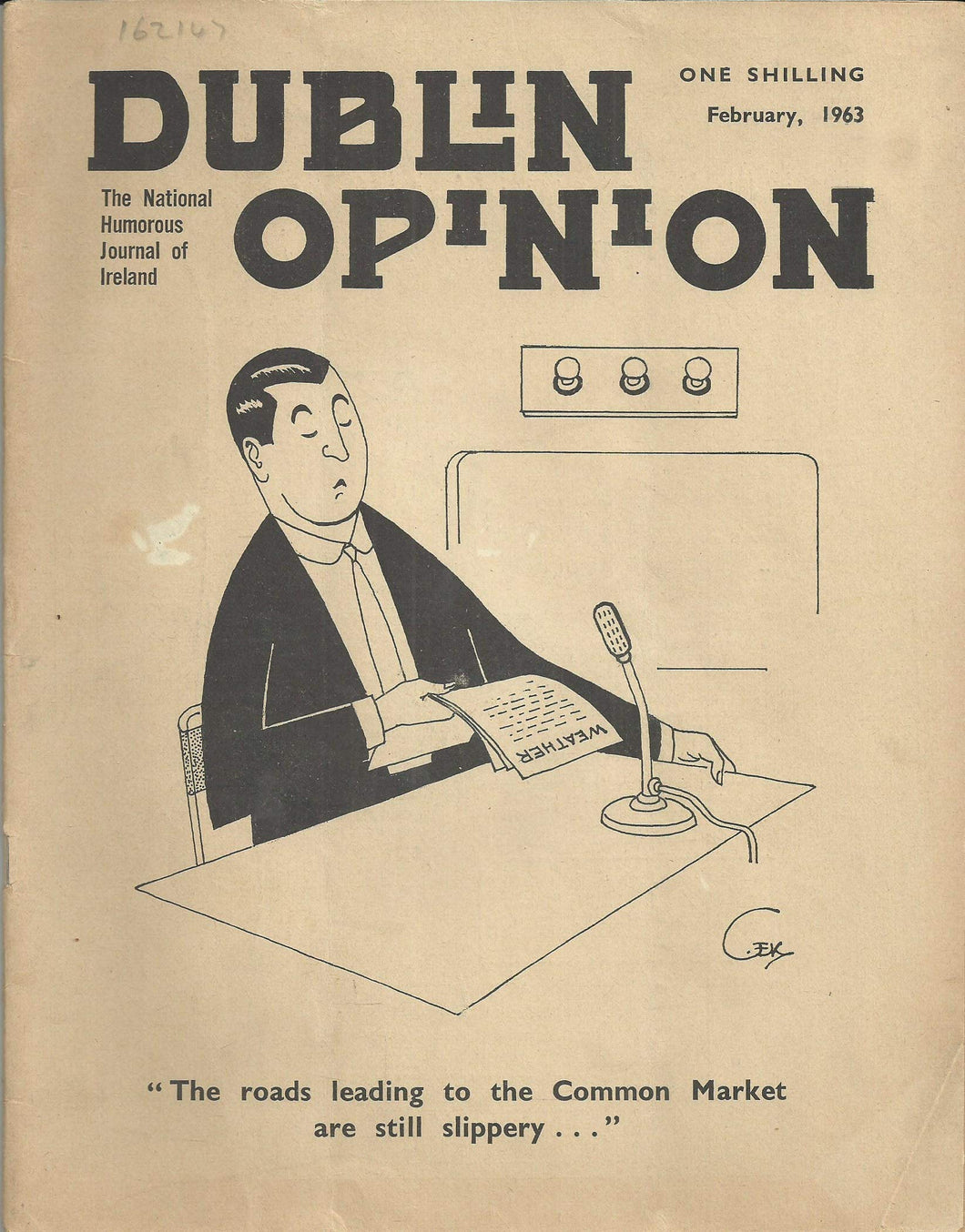 Dublin Opinion - February, 1963 - The National Humorous Journal of Ireland