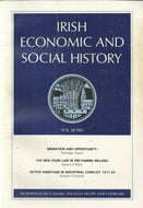 Irish Economic and Social History - Vol XII (12), 1985