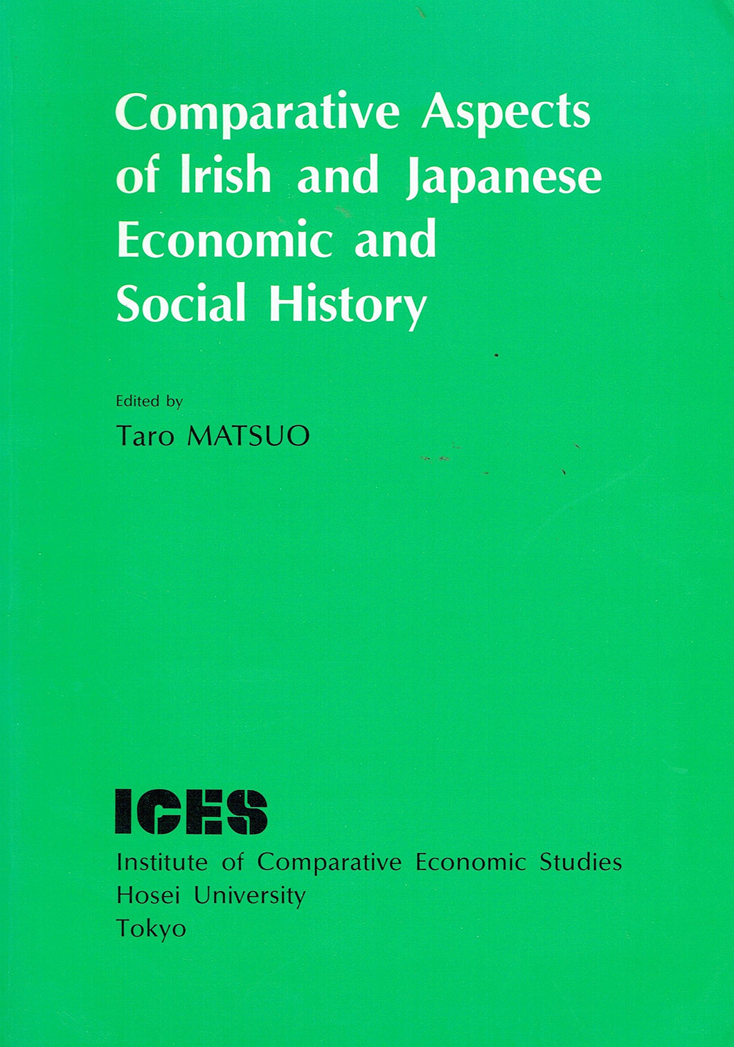 Comparative Aspects of Irish and Japanese Economic Social History