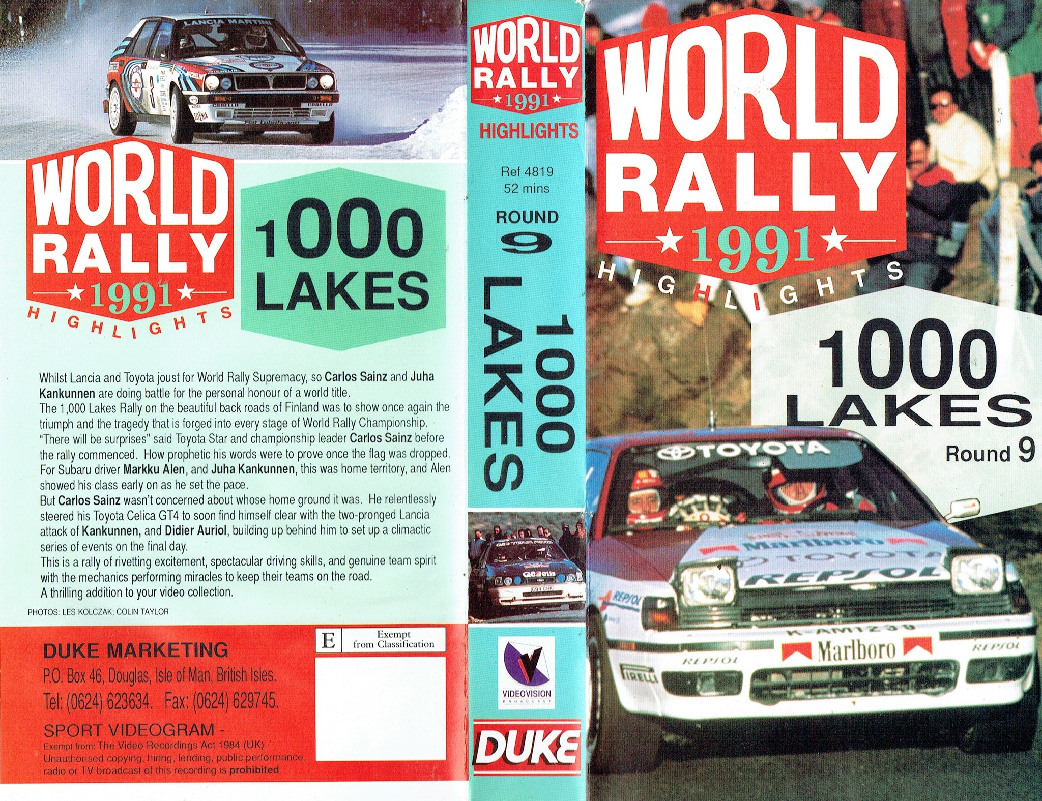 World Rally 1991 Highlights: 1000 Lakes, Round 9 - World Rally