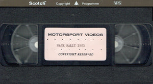 1983 Manx Rally - Motorsport Videos/BHP [VHS]