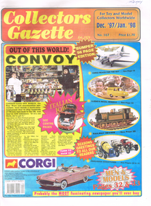 Collectors Gazette - No 167, December 1997/January 1998